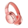thumbnail image 2 of Wireless Bluetooth Headphones Active Noise Cancelling Headphones 5.3 Wireless over-Ear Headphones, HiFi Stereo Wireless Headphones Foldable Bluetooth Headphones for Computer Pink, 2 of 7
