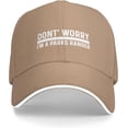 thumbnail image 1 of Dont' Worry I'm A Parks Ranger Hat Men Baseball Hat Graphic Hat, 1 of 7