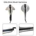 thumbnail image 4 of MYG Portable Jaw Harp Jews Harp Ethnic Mouth Russian Musical Harmonica Beginner Gift, 4 of 5