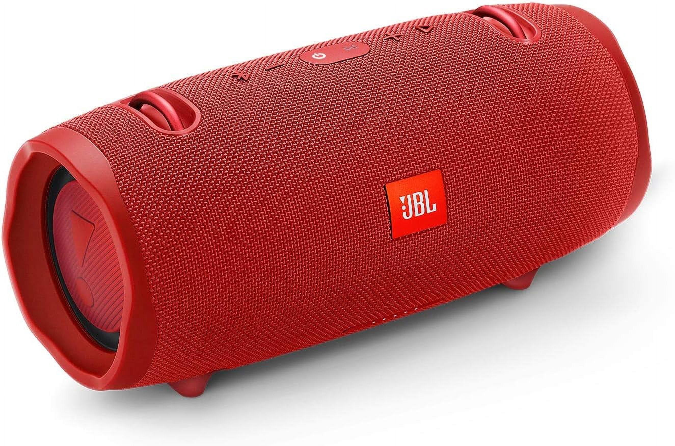 JBL Xtreme 2 Portable Bluetooth Speaker, Waterproof IPX7, 15H Battery, Powerful Sound, Red 2-Speaker Bundle (International Model)