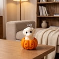 thumbnail image 6 of Summercome Halloween Ghost Dog Candles, Novelty Cute Votive for Fall Decor Thanksgiving, Smokeless Pumpkin Scented Tealight, Halloween Party, Pumpkin Candles, 6 of 6