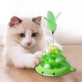 thumbnail image 3 of Interactive Cat Track Tower Toy with Detachable Pet Tracks and Exercise Puzzle Featuring Teasing Feather for Indoor Play, 3 of 5