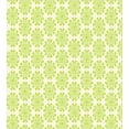 thumbnail image 3 of Abstract Duvet Cover Set, Natural Layout of Flower Shapes Drawn with Many Intersecting Streaks, Decorative 3 Piece Bedding Set with 2 Pillow Shams, King Size, Yellow Green and Cream, by Ambesonne, 3 of 3