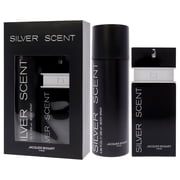 Jacques Bogart Silver Scent , 2 Pc Gift Set 3.33oz EDT Spray, 6.66oz Body Spray