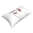 thumbnail image 3 of Fundas de almohada de Los Aristogatos, fundas de almohada mullidas súper suaves y acogedoras con cremallera, 20 x 30 pulgadas, dormitorio, sofá, sillón, funda de almohada para todas las estaciones, 3 of 8