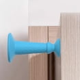 thumbnail image 1 of Tope de puerta Protector de pared de silicona, Premium, impermeable, fuerte tope de puerta, montaje de puerta para dormitorio, oficina, puerta de baño Azul BLESIY Tope de puerta, 1 of 8