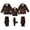 Black_001, variant on QTSHPN Family Matching Outfits Halloween Long Sleeve Silk Like Sleepwear Comfortable Loungewear Party Outfit for Parents and Kids Halloween Pajamas