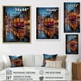 thumbnail image 4 of Designart "Cityscape Spot Copenhagen Beautiful wall art I" Copenhagen Floater Framed Canvas Print, 4 of 7