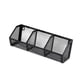 thumbnail image 5 of Cesta colgante organizadora de cocina, versátil y elegante, cesta de almacenamiento para guardar ajos. Cuadrícula negra 3, 5 of 9