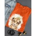 thumbnail image 3 of Artshine Little Lion Cub T-Shirt Women -Sillier Than Sally Designs, Female Large, 3 of 4