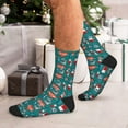 thumbnail image 7 of Vsdgher Medical Elements Unisex Crew Socks Lightweight Breathable Ventilation Ankle Socks, Mid-calf socks for Daily, 7 of 7