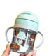 thumbnail image 1 of 250ml Children's Cartoon Scale Straw Cup Resistant Falling Water Bottle, 1 of 4