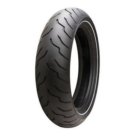 MT90B-16 (74H) Dunlop American Elite Rear Motorcycle Tire Narrow White Wall for Harley-Davidson CVO Road Glide FLTRSE 2000-2001