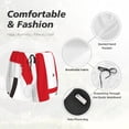 thumbnail image 4 of Balery HOHOHO Christmas Pantalones cortos deportivos para mujer con forro y dos bolsillos, elásticos, para entrenamiento, gimnasio, yoga-XX-Large, 4 of 7