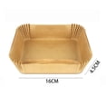 thumbnail image 2 of 60 Count Square Disposable Cooking Parchment Paper Liner for Air Fryer Brown Sunnimix none, 2 of 8