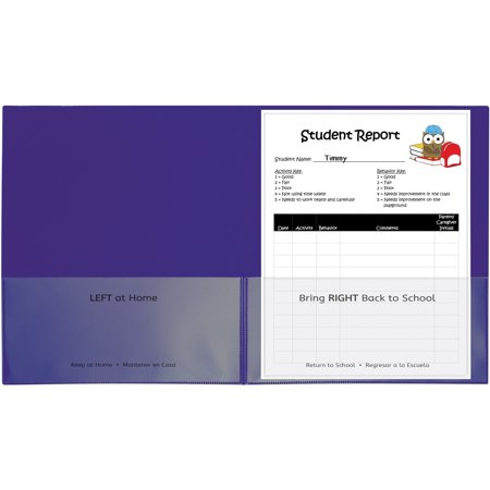 UPC: 0038944320090 | C-Line Products CLI32009 25CT Classroom Connector Folders- Purple