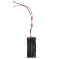 thumbnail image 1 of 2pcs Black 2-Layers 4 x 1.5V AAA Battery Holder Case Box w Wire Leads, 1 of 5