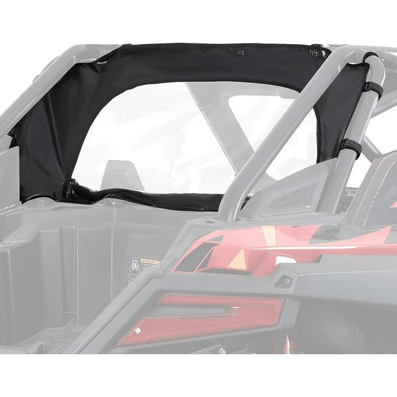 KEMIMOTO Back Windshield Soft Rear Window Compatible with Polaris RZR PRO XP /Turbo R 2020-2023  Dust proof Rainproof