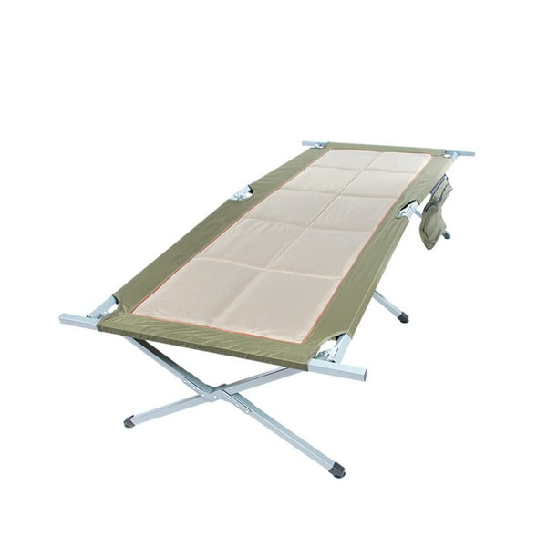 Bushtec Adventure Sierra Oversized Canvas Camp Bed, Cot for camping or