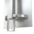 thumbnail image 4 of Hunter - Sunjai 1-light Brushed Nickel, Small Sconce Light, Dimmable, Formal Style, for Bedrooms, Dining, Living Rooms - 19526, 4 of 7