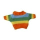 thumbnail image 5 of Ropa para muñecas de 20 cm, suéter para muñecas, ropa, disfraces, atuendo de muñeca de punto, lindo animal Suéter arcoiris, 5 of 9