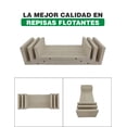 thumbnail image 1 of Set de 3 Repisas Flotantes estilo U 45 x 15 cm Teka Artico.330 Hanlob 3 Repisa Flotante Moderna, 1 of 6