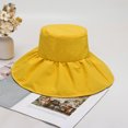 thumbnail image 4 of Sombrero de pescador de moda para verano, playa, ala ancha, sombrero de viaje plegable, 4 of 5