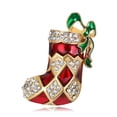 thumbnail image 1 of Moyic Decorado Árbol de Navidad Botas de Papá Noel Muñeco de nieve Campana Broche Bufanda Collar Solapa Broche de Navidad Regalo de niña Kits de decoración para fiestas No.72 Moyic JR0793-72, 1 of 6