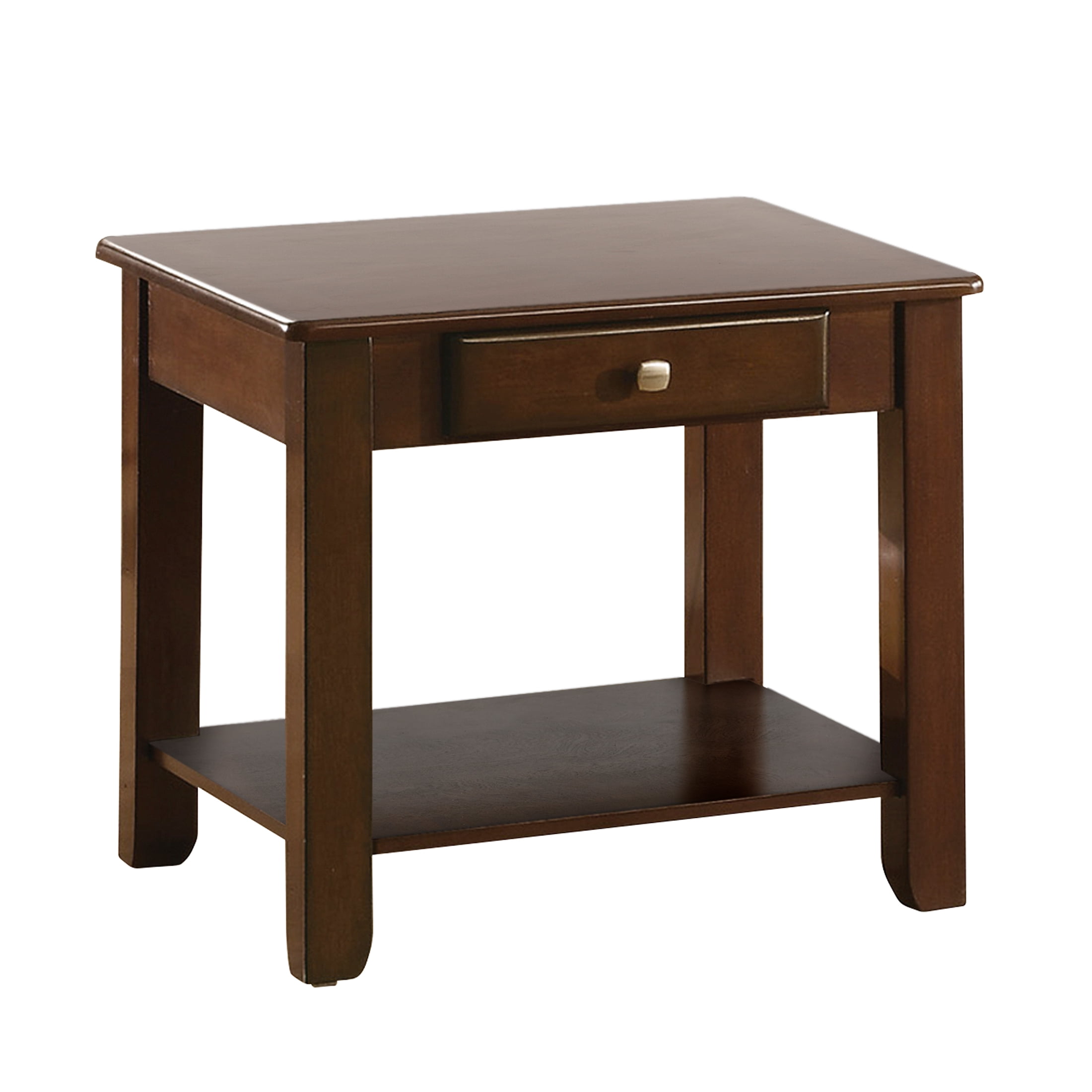 OakvillePark Herron End Table, Dark Cherry