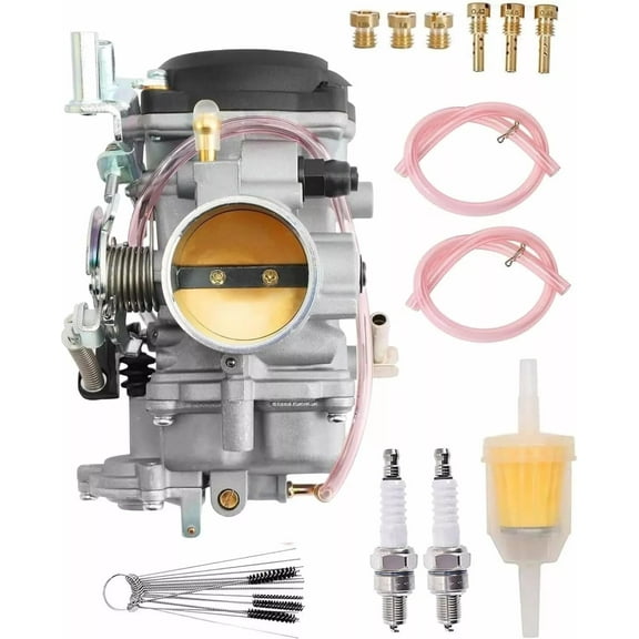 CV40 Carburetor for Road King Super Glide/Softail/Dyna & FXR/Touring,Ref no. 27421-99C 27421-99A 27490-04 27465-04’for Harley Davidson Sportster 1200/883 XLH1200/XL883