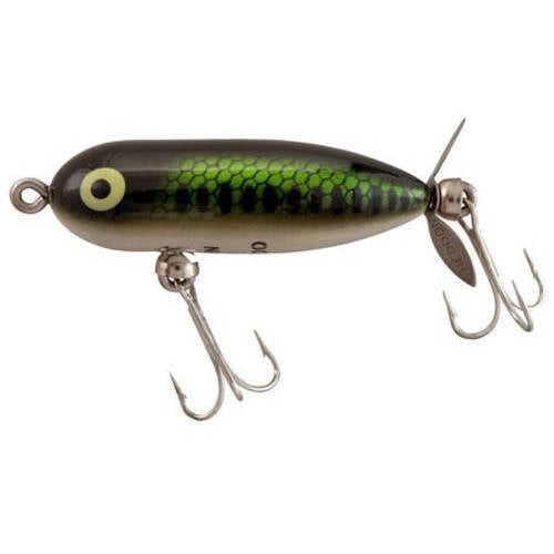 Heddon Baby Torpedo Topwater Baby Bass 2 1/2 inch 3/8 oz water