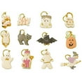 thumbnail image 3 of Lenox Trick Or Treat Ornament Set, Porcelain, 12 Count, 3 of 3