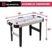 48 Air Hockey Table Set with LED Scorer, by MD Sports