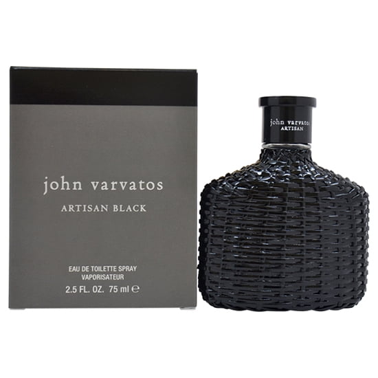 John Varvatos Artisan Black Eau De Toilette for him 75ml