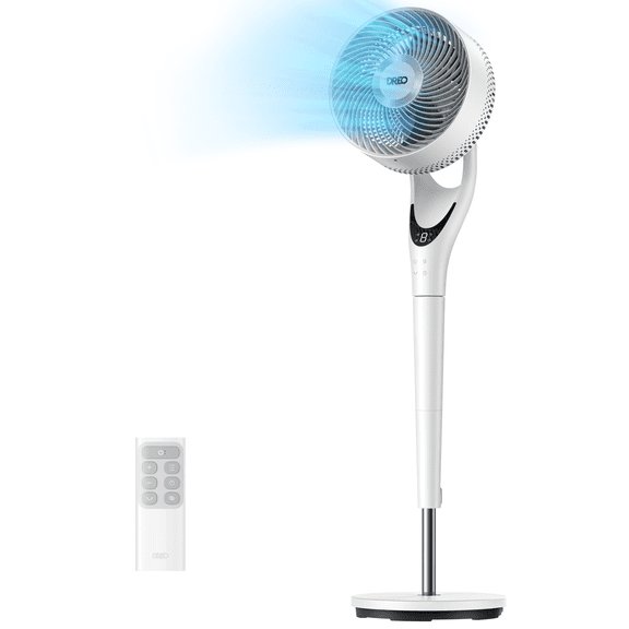 DREO TurboPoly™ Fan 154 Ultra-Quiet BLDC Fan with 9 speeds & 3 modes