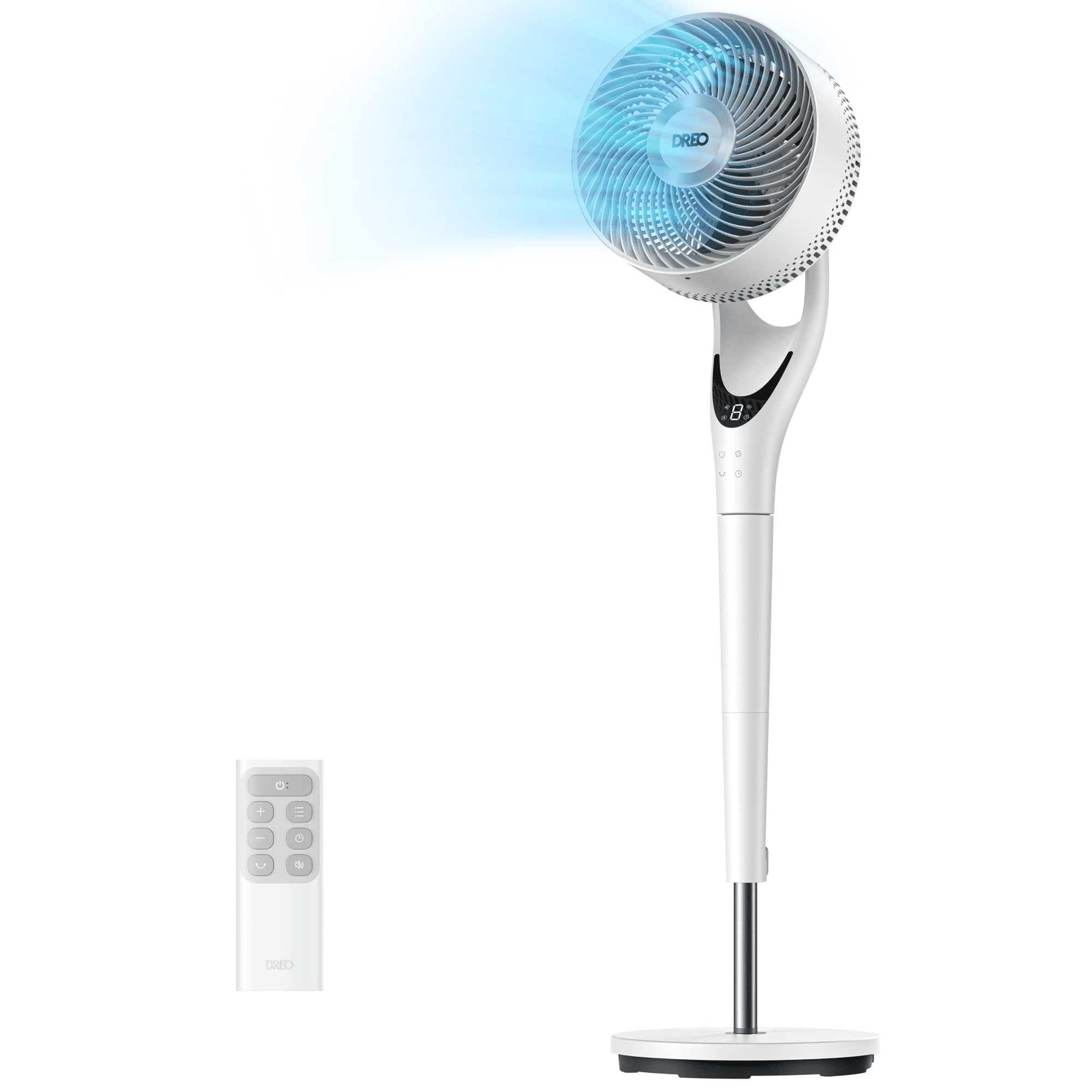 DREO TurboPoly Fan 154 Ultra-Quiet BLDC Fan With 9 Speeds & 3 Modes