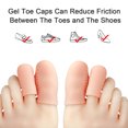 thumbnail image 4 of Anti Abrasion Finger Protector Toe Cover, 16 Pack Toe Cover Caps Gel Breathable Toe Sleeves Protectors for Missing Ingrown Toenails, 4 of 9