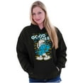 thumbnail image 3 of Hefty Smurf Good Vibes Graffiti Drip Hoodie Sweatshirt Women Men Brisco Brands S, 3 of 6