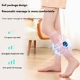 thumbnail image 3 of Soapow Leg Massager for Circulation Air Compression Calf Wraps Massager with 3 Modes & 3 Intensities, Rechargeable Cordless Heat Massager for Pain Relief, Gift, 1 Pcs, Pink, 3 of 9