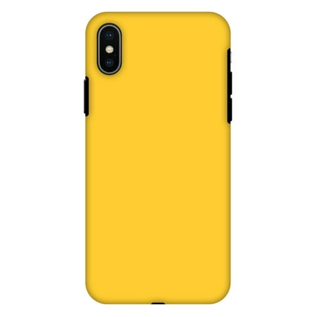 iPhone X Case, Premium Heavy Duty Dual Layer Handcrafted Designer Case ShockProof Protective Cover with Screen Cleaning Kit for iPhone X - Bumblebee Yellow, Flexible TPU, Hard