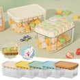 thumbnail image 1 of Fiudx Bandeja de Hielo de Gel de Sílice, a Prueba de Fugas, 22 Celdas, Tapa Hermética, Material Duradero de Grado Alimenticio, Uso Doméstico, Máquina para Hacer Paletas de Helado, Apto para Congelado, 1 of 5
