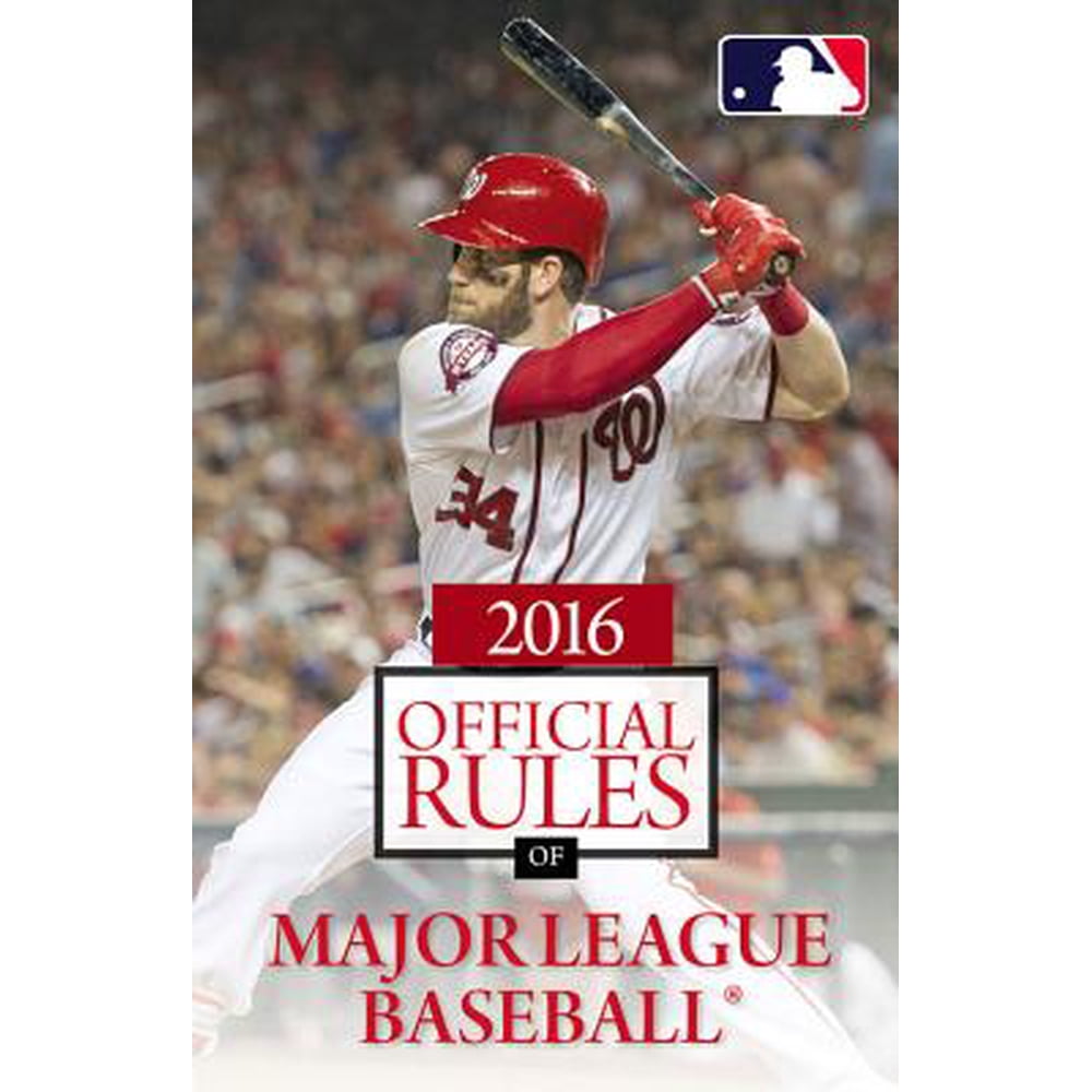 2016 Official Rules Of Major League Baseball Walmart Walmart