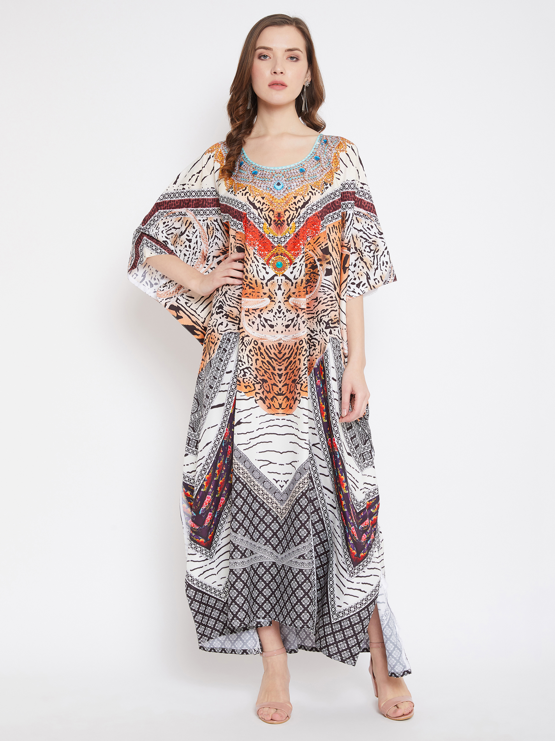 Maxi Dress Bohemian Caftans Cover 