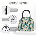 thumbnail image 4 of Easygdp Flamingo Bolsa de Almuerzo Insulada Grande, Forro de Aluminio, Diseño Espacioso, a Prueba de Fugas, Ideal para Trabajo, Picnics, Viajes y Actividades al Aire Libre, 4 of 6