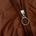 thumbnail image 5 of Long Winter Coats for Women Fleece Lined Puffer Jacket Oversized Waterproof Thicken Parka Outwear with Zip Pockets, 5 of 9