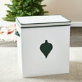 thumbnail image 4 of Household Essentials Ornament Storage Chest with 48 Pockets, Green, 4 of 11