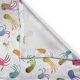 thumbnail image 3 of Ambesonne Octopus Kitchen Curtains, Maritime Cartoon Style, 55"x39", Multicolor, 3 of 3