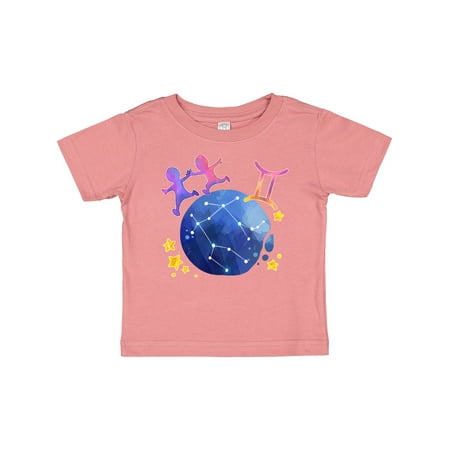 

Inktastic Gemini Constellation Zodiac Sign Illustration Gift Baby Boy or Baby Girl T-Shirt