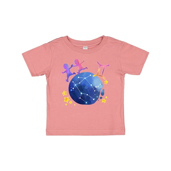 Inktastic Gemini Constellation Zodiac Sign Illustration Boys or Girls Baby T-Shirt