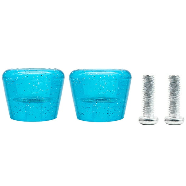 Paquete de 2 Patines de freno Sunnimix Tapón de seguridad antideslizante Azul